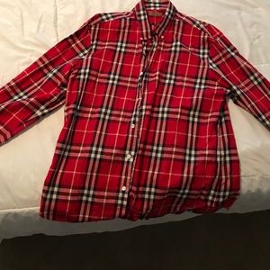 Burberry men’s long sleeve XXL